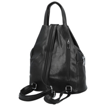 Dámský městský batoh černý - Firenze Jakey