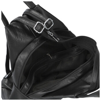 Dámský městský batoh černý - Firenze Jakey