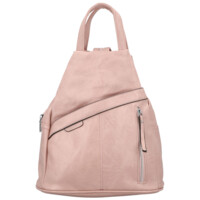 Dámský městský batoh světle růžový - Firenze Jakey