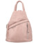 Dámský městský batoh světle růžový - Firenze Jakey