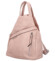 Dámský městský batoh světle růžový - Firenze Jakey