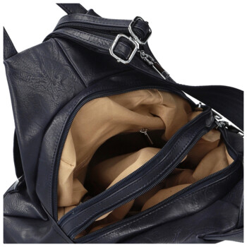 Dámský městský batoh tmavě modrý - Firenze Jakey