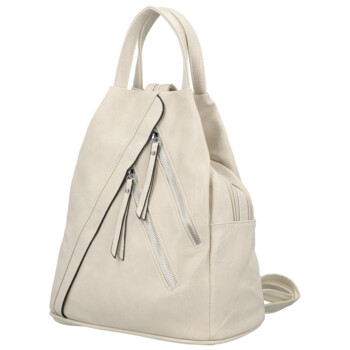 Dámský městský batoh béžový - Firenze Makial