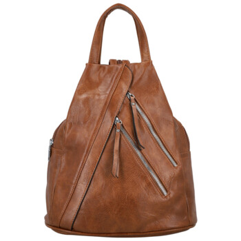 Dámský městský batoh hnědý - Firenze Makial