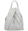 Dámský městský batoh světle šedý - Firenze Makial
