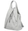 Dámský městský batoh světle šedý - Firenze Makial