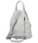 Dámský městský batoh světle šedý - Firenze Makial