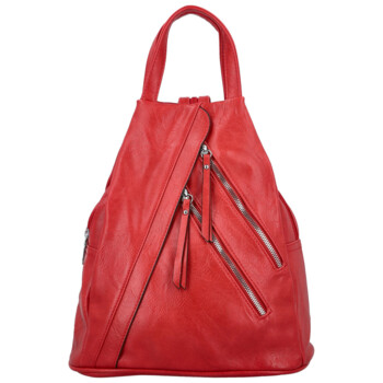 Dámský městský batoh červený - Firenze Makial