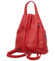 Dámský městský batoh červený - Firenze Makial