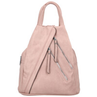 Dámský městský batoh světle růžový - Firenze Makial