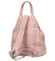 Dámský městský batoh světle růžový - Firenze Makial