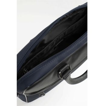 Pánská business taška na notebook tmavě modrá - Fagola Clark