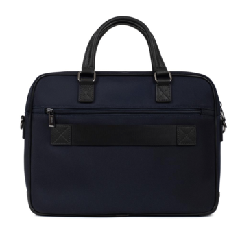Pánská business taška na notebook tmavě modrá - Fagola Clark
