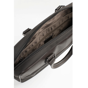 Pánská business taška na notebook tmavě hnědá - Fagola Clark
