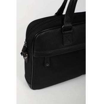 Pánská business taška na notebook černá - Fagola Clark
