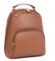 Dámský kožený batůžek světle hnědý - Fagola Familiar