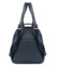 Dámský kožený batůžek tmavě modrý - Fagola Familiar