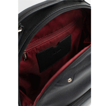 Dámský kožený batůžek černý - Fagola Familiar