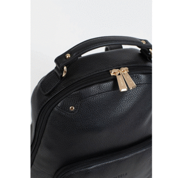 Dámský kožený batůžek černý - Fagola Familiar