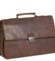 Pánská kožená aktovka hnědá - Justified Cornwall