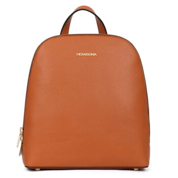 Dámský městský batoh světle hnědý - Hexagona Andre