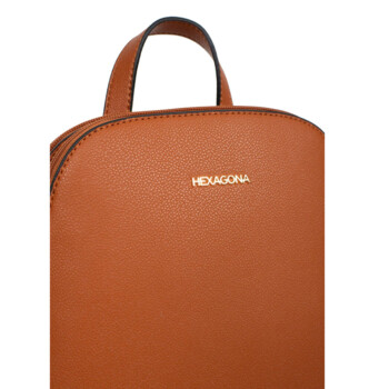 Dámský městský batoh světle hnědý - Hexagona Andre