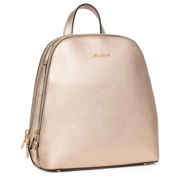 Dámský městský batoh zlatý - Hexagona Andre