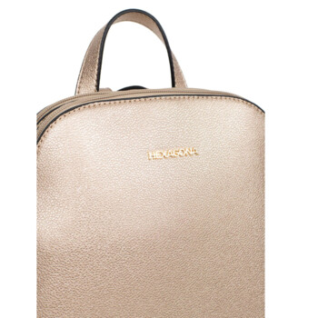 Dámský městský batoh zlatý - Hexagona Andre