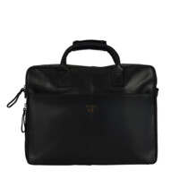 Pánská kožená brašna na notebook černá - Mustang William