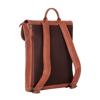 Luxusní kožený batoh světle hnědý - Mustang Lorriz