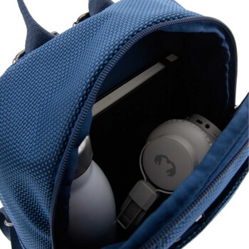 Látkový batoh tmavě modrý - Mustang Leo