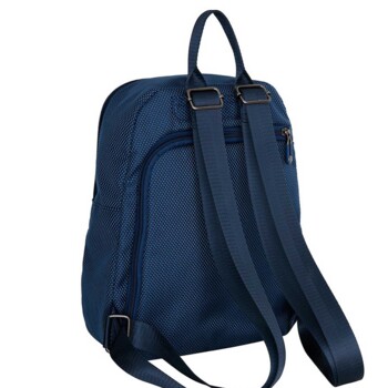 Látkový batoh tmavě modrý - Mustang Leo