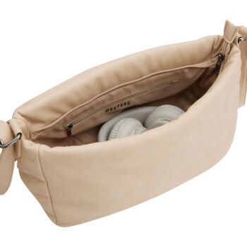 Dámská crossbody kabelka béžová - Mustang Philia