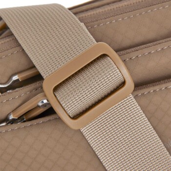 Dámská crossbody kabelka taupe - Mustang Felisha