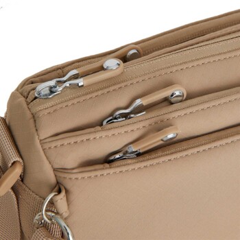 Dámská crossbody kabelka tmavě béžová - Mustang Felisha