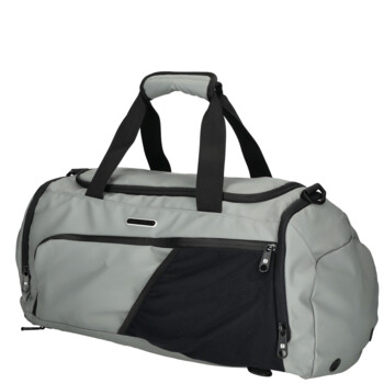 Sportovní a cestovní taška světle šedá - Enrico Benetti Flash