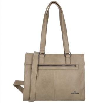 Dámská kabelka přes rameno světlá taupe - Enrico Benetti Mayla