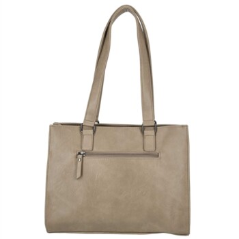 Dámská kabelka přes rameno světlá taupe - Enrico Benetti Mayla