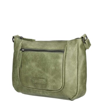 Dámská crossbody kabelka bledě zelená - Enrico Benetti Katherin