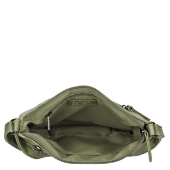 Dámská crossbody kabelka bledě zelená - Enrico Benetti Katherin
