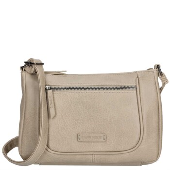 Dámská crossbody kabelka světlá taupe - Enrico Benetti Katherin