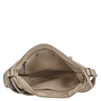 Dámská crossbody kabelka světlá taupe - Enrico Benetti Katherin