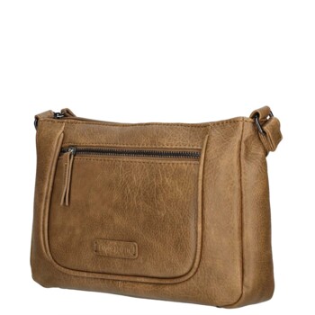 Dámská crossbody kabelka camel - Enrico Benetti Katherin