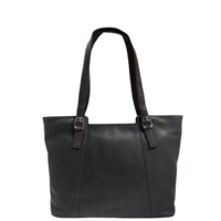 Dámská kožená kabelka přes rameno tmavě hnědá - Sendi Design Mortal