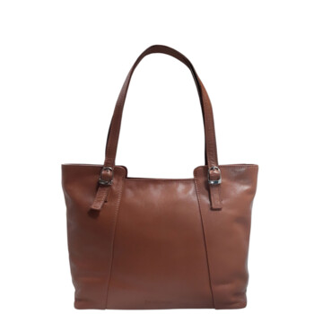 Dámská kožená kabelka přes rameno koňaková - Sendi Design Mortal