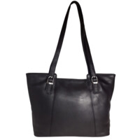 Dámská kožená kabelka přes rameno černá - Sendi Design Mortal