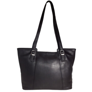 Dámská kožená kabelka přes rameno černá - Sendi Design Mortal