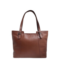 Dámská kožená kabelka přes rameno koňaková - Sendi Design Mortal