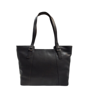 Dámská kožená kabelka přes rameno tmavě hnědá - Sendi Design Mortal