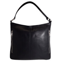 Dámská kožená kabelka přes rameno černá - Sendi Design Clare